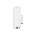 SLV Outdoor LED-Wandleuchte HELIA PRO L SINGLE, IP65 IK08, Höhe 30.5cm, zylindrisch, 24°, DALI dimmbar, 15W 2700K 1800lm, weiß
