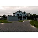Outdoor LED-Wandleuchte THEO PRO S UP/DOWN DALI 2, IP65 IK06, Höhe 17.5cm, DALI 2 dimmbar, 6W 2700K 600lm 24°, anthrazit