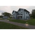 Outdoor LED-Wandleuchte THEO PRO S UP/DOWN DALI 2, IP65 IK06, Höhe 17.5cm, DALI 2 dimmbar, 6W 2700K 600lm 24°, anthrazit