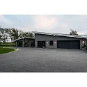 Outdoor LED-Wandleuchte THEO PRO S UP/DOWN DALI 2, IP65 IK06, Höhe 17.5cm, DALI 2 dimmbar, 6W 2700K 600lm 24°, anthrazit
