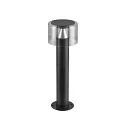 SLV outdoor floor lamp TAHA II 45 CCT Switch IP65, black, lacquered dimmable