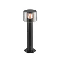 SLV outdoor floor lamp TAHA II 45 CCT Switch IP65, black, lacquered dimmable