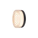 SLV LED Wand-/Deckenleuchte CYFT WAVE XL, 105°, 15W, 2700/3000/4000K, 850lm, IP65, dimmbar, schwarz / klar