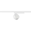 SLV 1-phase spot KALU 2.0 PHASE cylindrical, UGR < 19, with lens optics, cardanic swivelling IP20, white dimmable