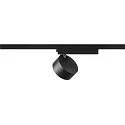 SLV LED 1-Phasen Strahler KALU 2.0 PHASE, IP20, zylindrisch, CRi>90, UGR<19, dimmbar, kardanisch, 10W 4000K 1500lm 36°, schwarz