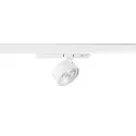 SLV 3-phase spot KALU 2.0 PHASE cylindrical, UGR < 19, cardanic swivelling IP20, white dimmable