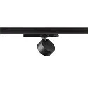 SLV LED 3-Phasen Strahler KALU 2.0 PHASE, IP20, zylindrisch, CRi>90, UGR<19, dimmbar, kardanisch, 10W 4000K 1500lm 36°, schwarz