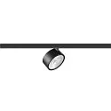 SLV LED NV-Schienenstrahler KALU 2.0 DALI, IP20, zylindrisch, CRi>90, UGR<19, DALI dimmbar, kardanisch, 9W 2700K 1400lm 36°