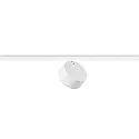 SLV LED NV-Schienenstrahler KALU 2.0 DALI, IP20, zylindrisch, CRi>90, UGR<19, DALI dimmbar, kardanisch, 9W 2700K 1400lm 36°, weiß