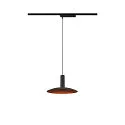 SLV LED 1-Phasen Pendelleuchte LALU® MIX&MATCH, ohne Schirm, IP20, 10W 2700/3000K 700/800lm 40°, CRi>90, dimmbar, schwarz