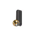 SLV LED Wand-/Deckenleuchte DYSKO SINGLE SWITCH, 36°, 6,7W, 2700K, 750lm, IP20, dimmbar, schwarz / gold