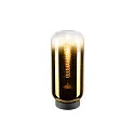 table lamp PANTILO SLIM cylindrical E27, gold dimmable