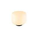 table lamp PANTILO cylindrical E27, white dimmable