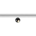 SLV track spot DYSKO IP20, black, white dimmable