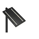 floor lamp WORKLIGHT EASY FL with switch, suitable for VDU workstation, black dimmable