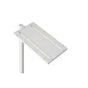 SLV LED Stehleuchte WORKLIGHT EASY FL 940, 60W, 4000K, 4230lm, IP20, dimmbar, mit Schalter, weiß