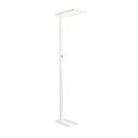 SLV LED Stehleuchte WORKLIGHT EASY FL 940, 60W, 4000K, 4230lm, IP20, dimmbar, mit Schalter, weiß