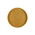 Leuchtenschirm für GRIP! FLAT, Ø50cmx6,2cm, Filz, ocker
