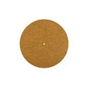Leuchtenschirm für GRIP! FLAT, Ø50cmx0,6cm, Filz, ocker
