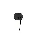 pendant luminaire OLYPSO 40 E27 IP20, black dimmable