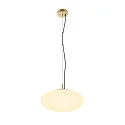 pendant luminaire OLYPSO 40 E27 IP20, gold dimmable