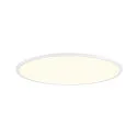 SLV LED Deckenleuchte PANEL 60, rund, 90°, 29W, 3000/4000K, 3050lm, IP20, dimmbar mit Phasenan-/abschnitt, weiß