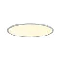 LED Deckenleuchte PANEL 60, rund, 90°, 29W, 3000/4000K, 3050lm, IP20, DALI dimmbar, grau