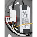 SLV LED Deckenleuchte PANEL 60, rund, 90°, 29W, 3000/4000K, 3050lm, IP20, DALI dimmbar, grau