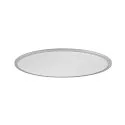 SLV LED Deckenleuchte PANEL 60, rund, 90°, 29W, 3000/4000K, 3050lm, IP20, DALI dimmbar, grau