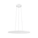 LED Pendelleuchte PANEL 60, rund, 90°, 29W, 3000/4000K, 3050lm, IP20, dimmbar mit Phasenan-/abschnitt, weiß