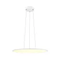 LED Pendelleuchte PANEL 60, rund, 90°, 29W, 3000/4000K, 3050lm, IP20, DALI dimmbar, weiß