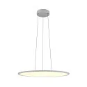LED Pendelleuchte PANEL 60, rund, 90°, 29W, 3000/4000K, 3050lm, IP20, DALI dimmbar, grau
