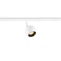 track spot LIGHT EYE® 2.0 round IP20, black, white, lacquered dimmable