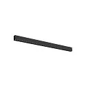 SLV ceiling luminaire GLENOS® PRO UGR < 19, suitable for VDU workstation IP20, black, lacquered dimmable