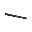 ceiling luminaire GLENOS® PRO UGR < 19, suitable for VDU workstation IP20, black, lacquered dimmable