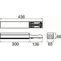 SLV Feed Out Box EASYLIGHT FOB 300 7 25 BK Endeinspeisung, 30cm, 7-polig, 2,5mm², schwarz