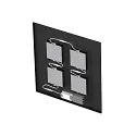 SLV LED panel PAVANNO 625 UGR < 19, suitable for VDU workstation, dimmable 22W 3440lm 3000|4000K 45° CRI 80-89