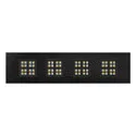 LED Panel PAVANNO 1200/300, 45°, 18W, 3000/4000K, 2850lm, IP20, UGR19, schwarz