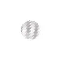 Diffusor für NUMINOS® M, Wabe, schwarz/klar