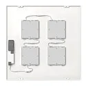 SLV LED Raster-Einbaupanel PAVANNO 600 DALI, IP20, 220-240V AC/DC, 22-38W 3000-5000 (CCT) 6750lm 80°, UGR <19, dimmbar, weiß