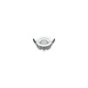 LED Deckeneinbauleuchte DOWNLIGHT P 84 12 HG ML ON-OFF, IP54 IK08, Ø 8.4cm / DA 6.8cm, schaltbar, 6/8W 4000K 60°, weiß/silber
