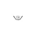 LED Deckeneinbauleuchte DOWNLIGHT P 84 12 WM ML WH ON-OFF, IP54 IK08, Ø 8.4cm / DA 6.8cm, schaltbar, 6/8W 4000K 60°