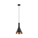 LED Pendelleuchte LALU® SET CONE 15, Einbaubversion, 40°, 10W, 2700/3000K, 550lm, IP20, dimmbar, schwarz