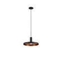 SLV LED Pendelleuchte LALU® SET PLATE 22, Einbauversion, 40°, 10W, 2700/3000K, 700lm, IP20, dimmbar, schwarz