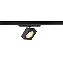 LED 3-Phasen Strahler EURO CUBE 2 L DALI, CRi>90, UGR<19, kardanisch, DALI dimmbar, 21W 3000K 2750lm 40°, schwarz