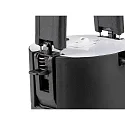 SLV LED Einbauleuchte UNIVERSAL DOWNLIGHT FIX, 5W, 2700/3000/4000/6500K, 670lm, IP65, mit Abdeckung, dimmbar, schwarz