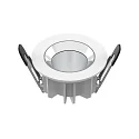 LED DOWNLIGHT P, 8,6cm, 60°,  6W, 3000K, 530/1470lm, IK08, IP20/IP54, weiß