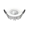 LED DOWNLIGHT P, 8,6cm, 60°,  6W, 3000K, 530/1480lm, IK08, IP20/IP54, weiß