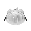 SLV LED DOWNLIGHT P, 16,5cm, 60°, 19W, 3000K, 1950/3690lm, IK08, IP20/IP54, weiß
