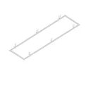 Einbaurahmen für LED PANEL P und PAVANNO, 120/30cm, weiß